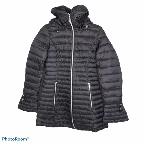 Laundry Shelli Segal bell-sleeve puffer coat - Picture 5 of 15